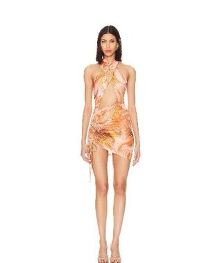 zoella off the shoulder mini dress Zoella Lilac Off The Shoulder Crepe Mini Dress - US 8